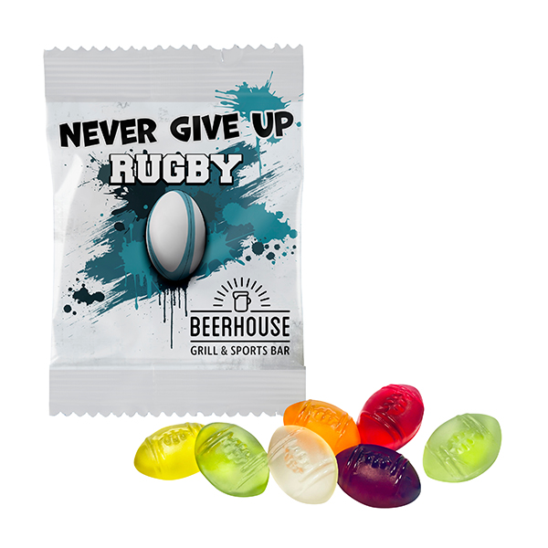 Fruchtgummi INDIVIDUELL 10 g, VEGAN im konventionellen Tütchen