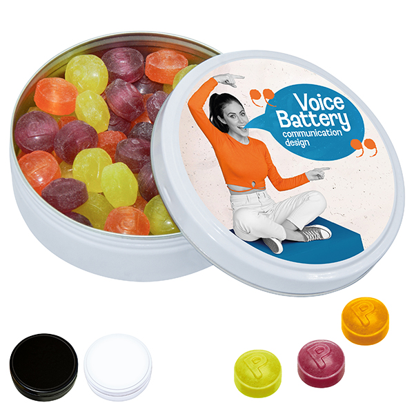 Black or White Dose mit Pulmoll Pastillen, 60g