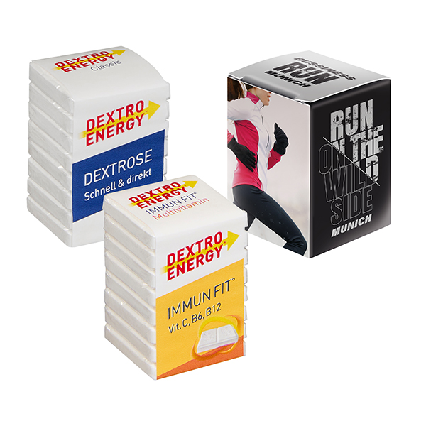 Mini Promo-Tower mit 8er Würfel DEXTRO ENERGY*