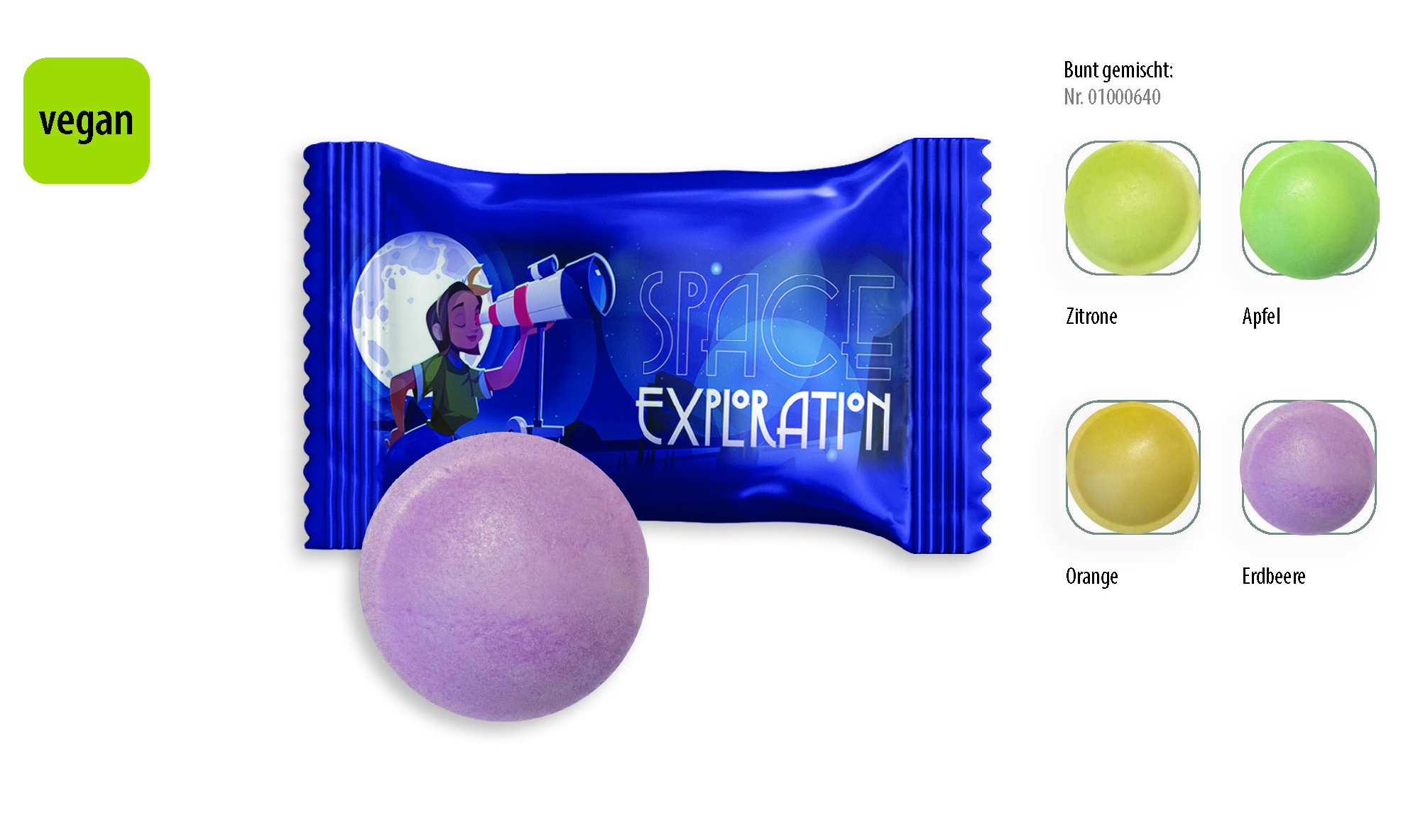 Brause Flummi Werbetüte