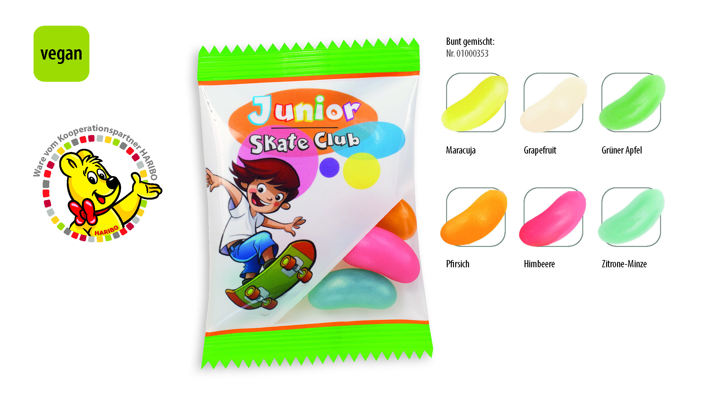 HARIBO Jelly Beans Werbetüte