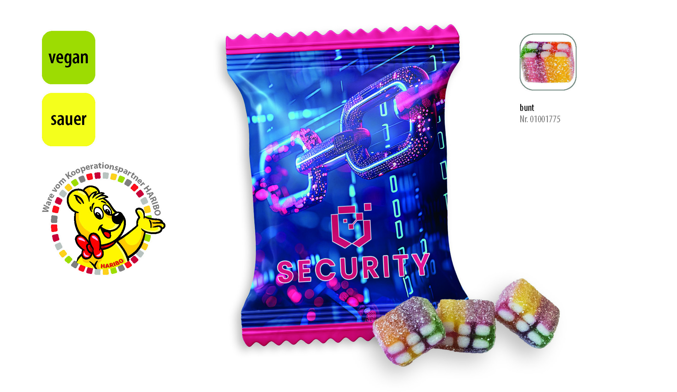 HARIBO Pixel Werbetüte