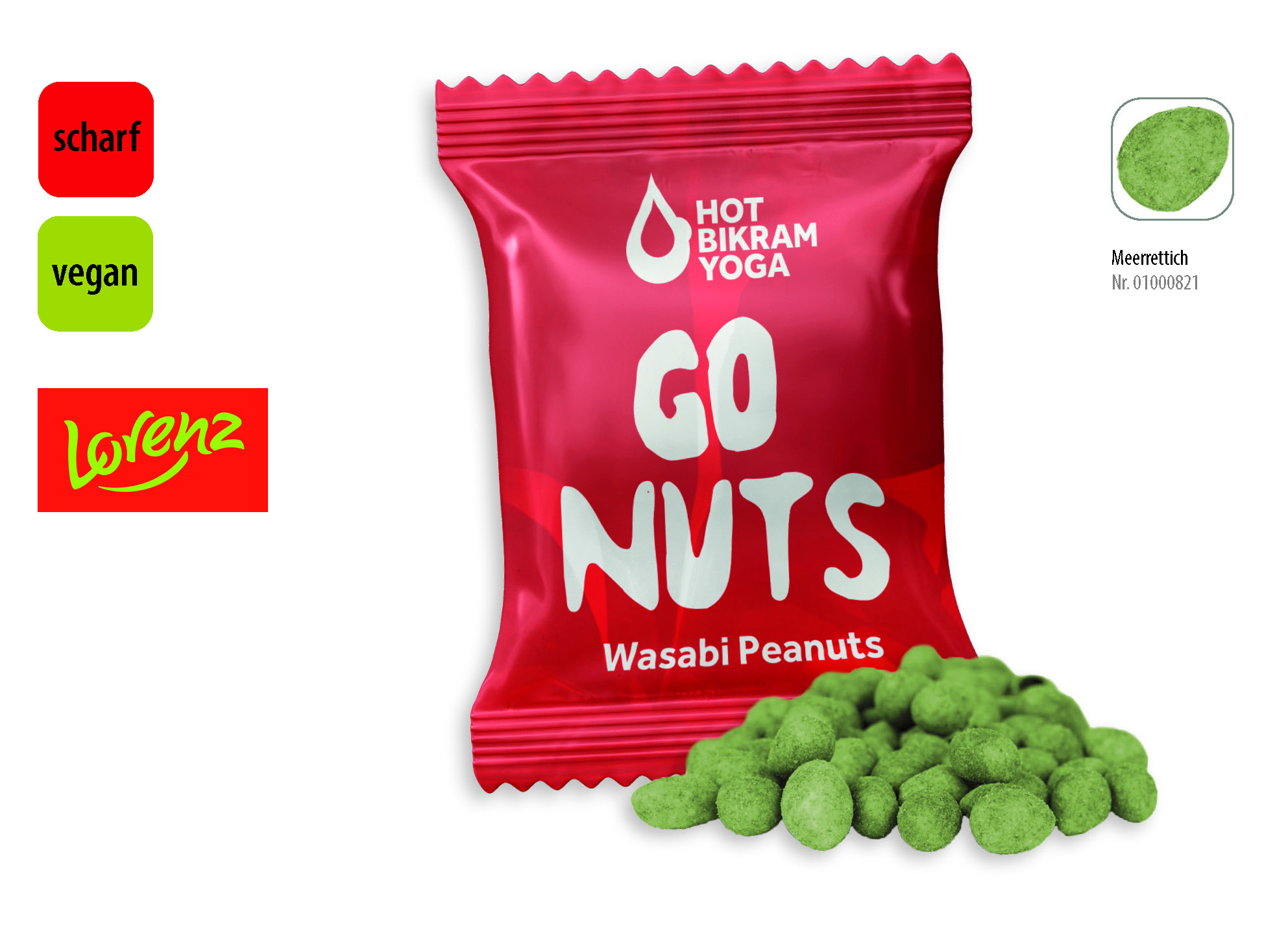 Wasabi Crispers Werbetüte