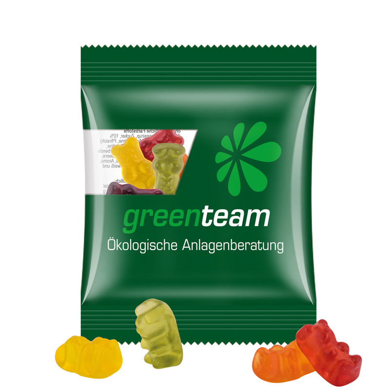Minitüte 12 g Trolli vegane Fruchtgummi Bärchen