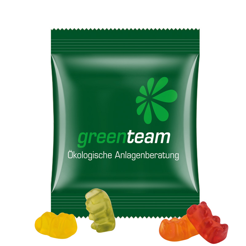 Minitüte 12 g Trolli vegane Fruchtgummi Bärchen